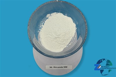 Biely korundový prášok na keramiku a sklo