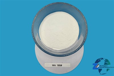 Biely korundový prášok na lekárske účely